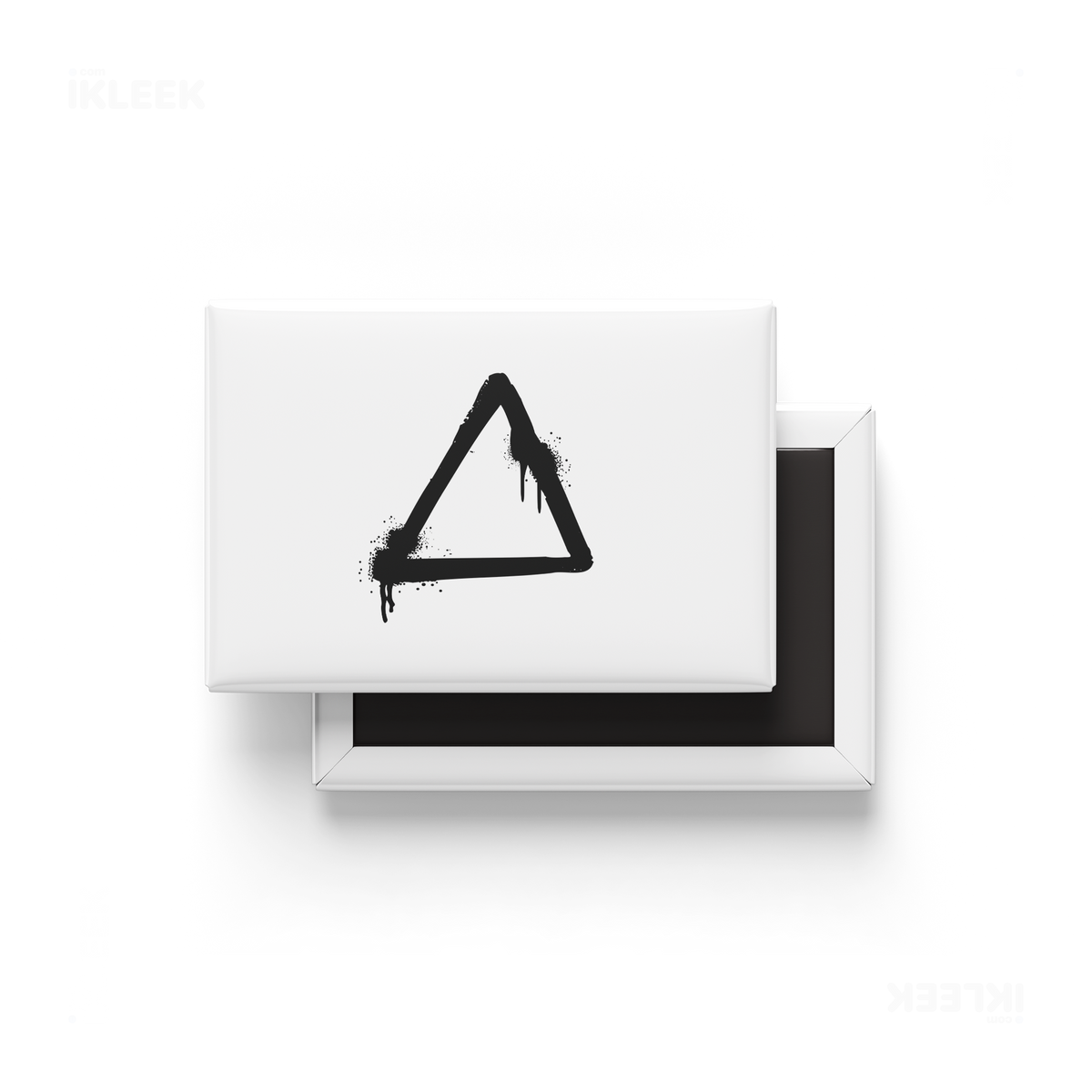 RisingTriangle Button Magnet 01 Rectangle