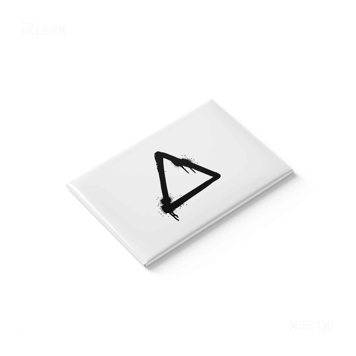 RisingTriangle Button Magnet 03 Rectangle