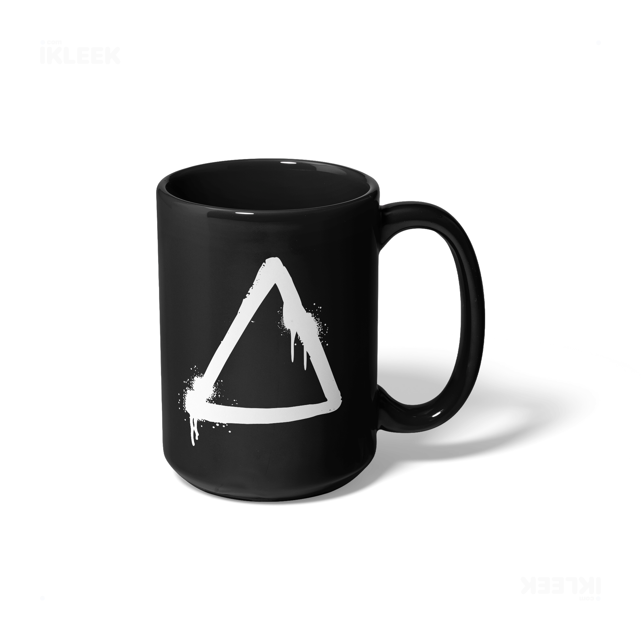 RisingTriangle Ceramic Mug 01 Black