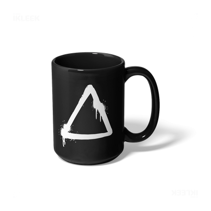 RisingTriangle Ceramic Mug 01 Black