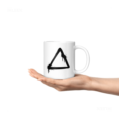 RisingTriangle Ceramic Mug 04 White