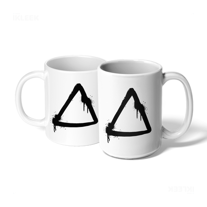 RisingTriangle Ceramic Mug 07 White