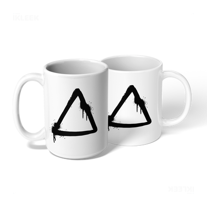 RisingTriangle Ceramic Mug 08 White