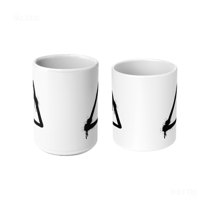 RisingTriangle Ceramic Mug 09 White