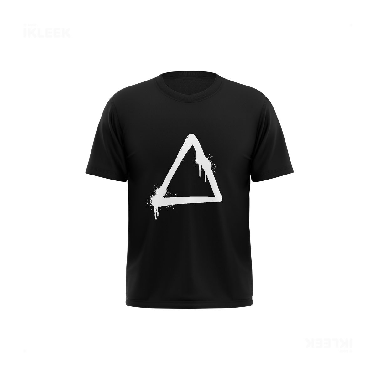 RisingTriangle Couple T Shirt 03 Black
