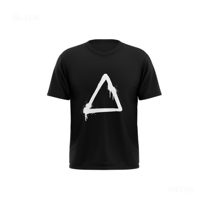 RisingTriangle Couple T Shirt 03 Black