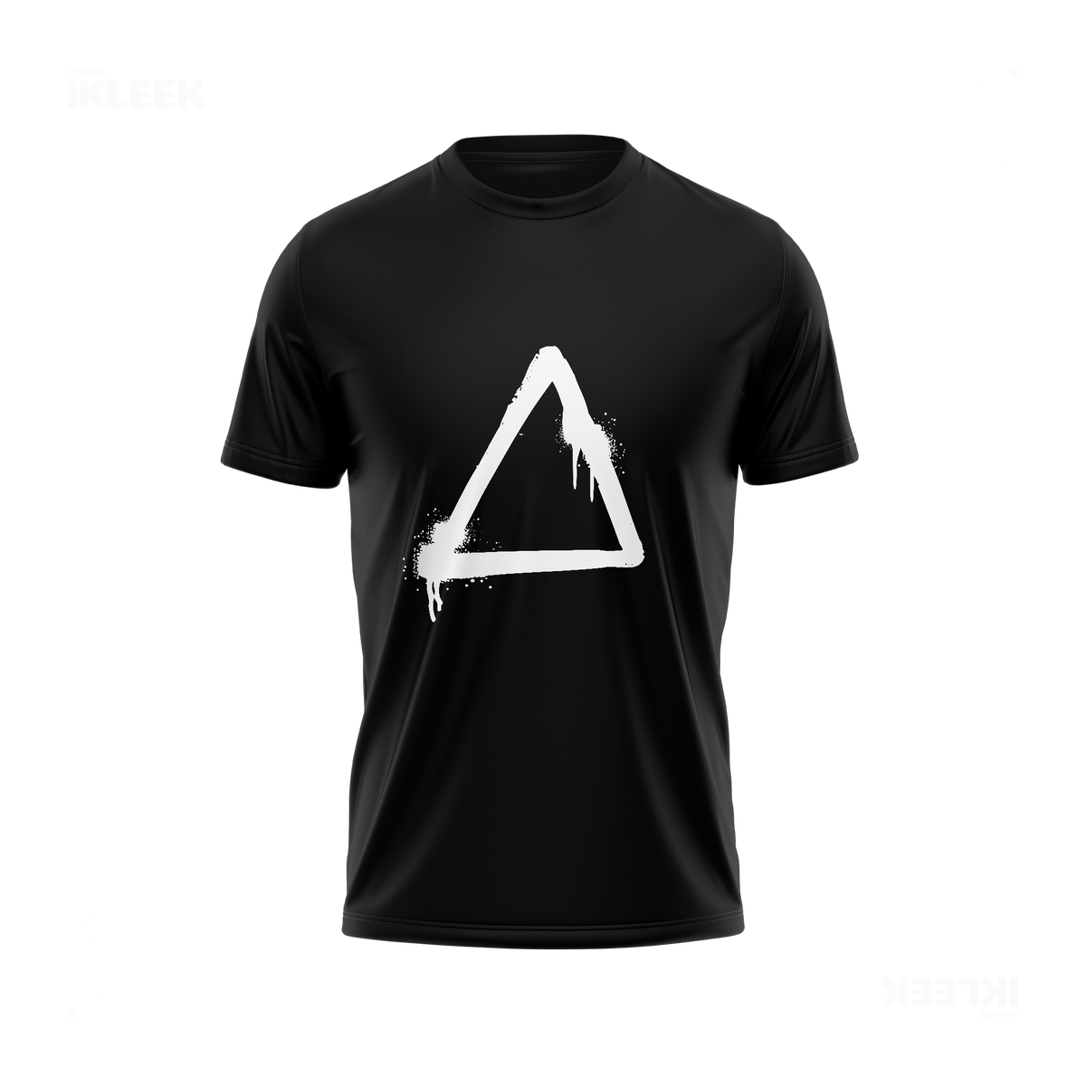 RisingTriangle Couple T Shirt 04 Black