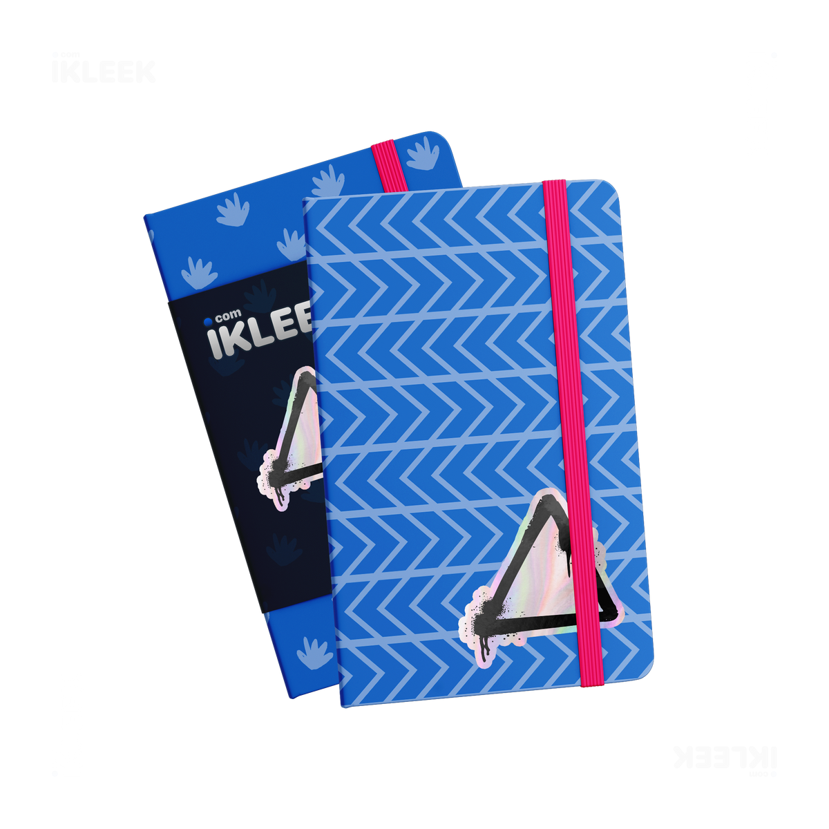 RisingTriangle Die Cut Holographic Sticker 03