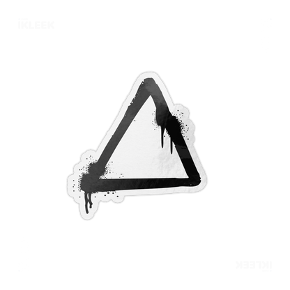 RisingTriangle Die Cut Magnet 01