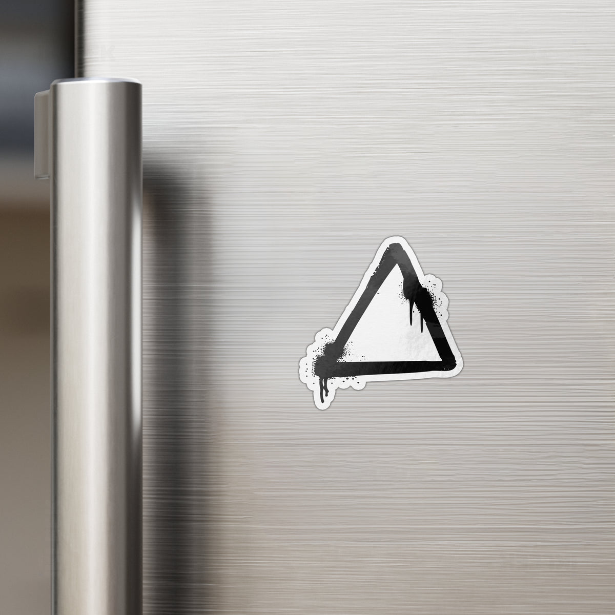 RisingTriangle Die Cut Magnet 02