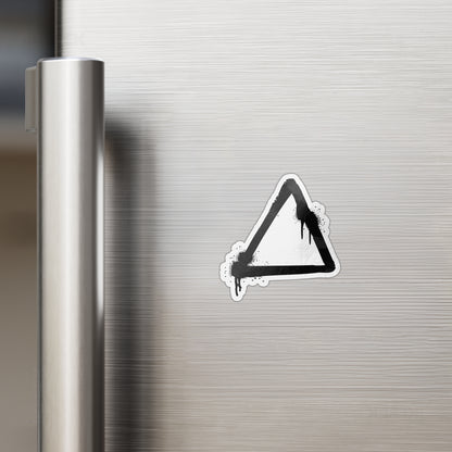 RisingTriangle Die Cut Magnet 02