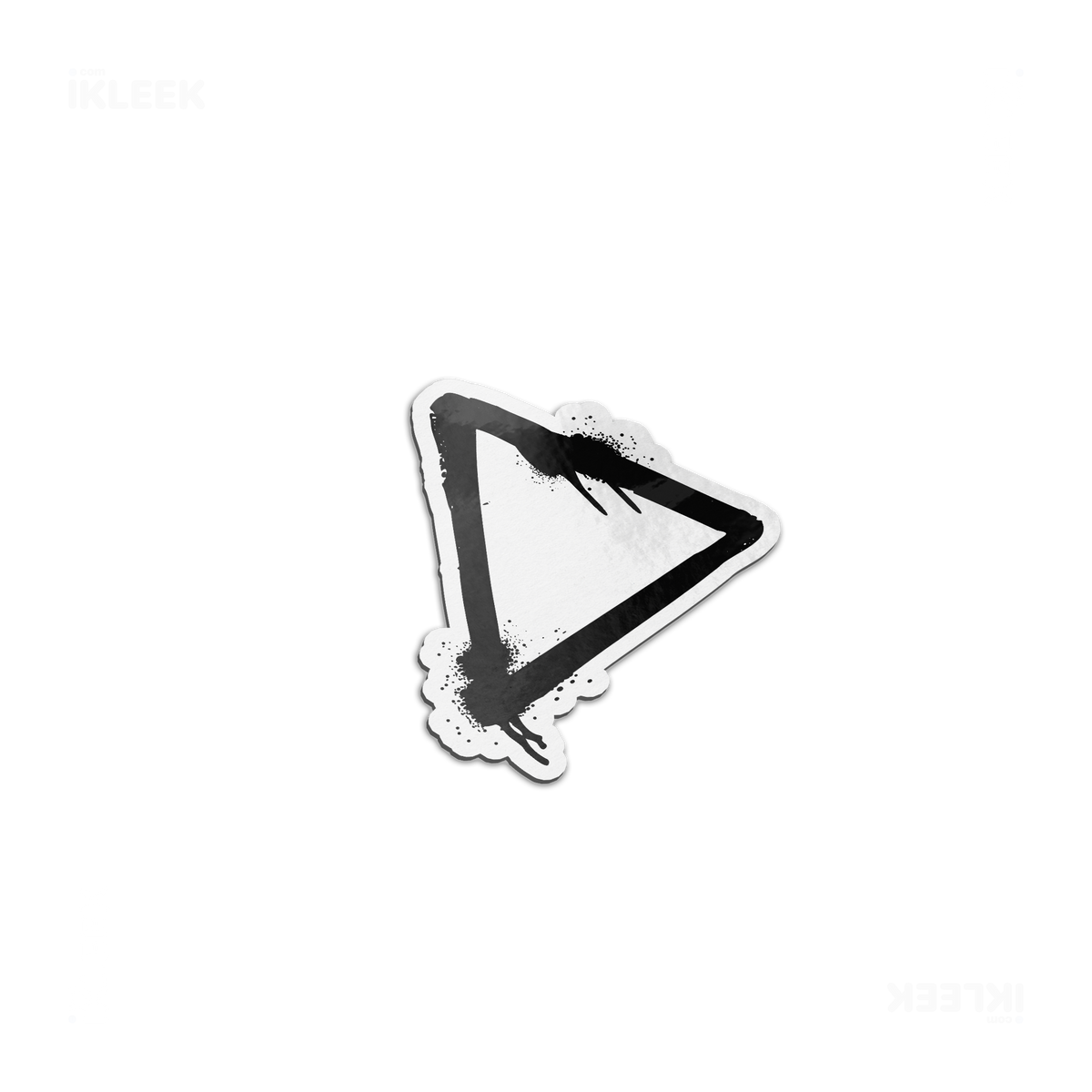RisingTriangle Die Cut Magnet 03
