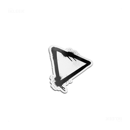 RisingTriangle Die Cut Magnet 03