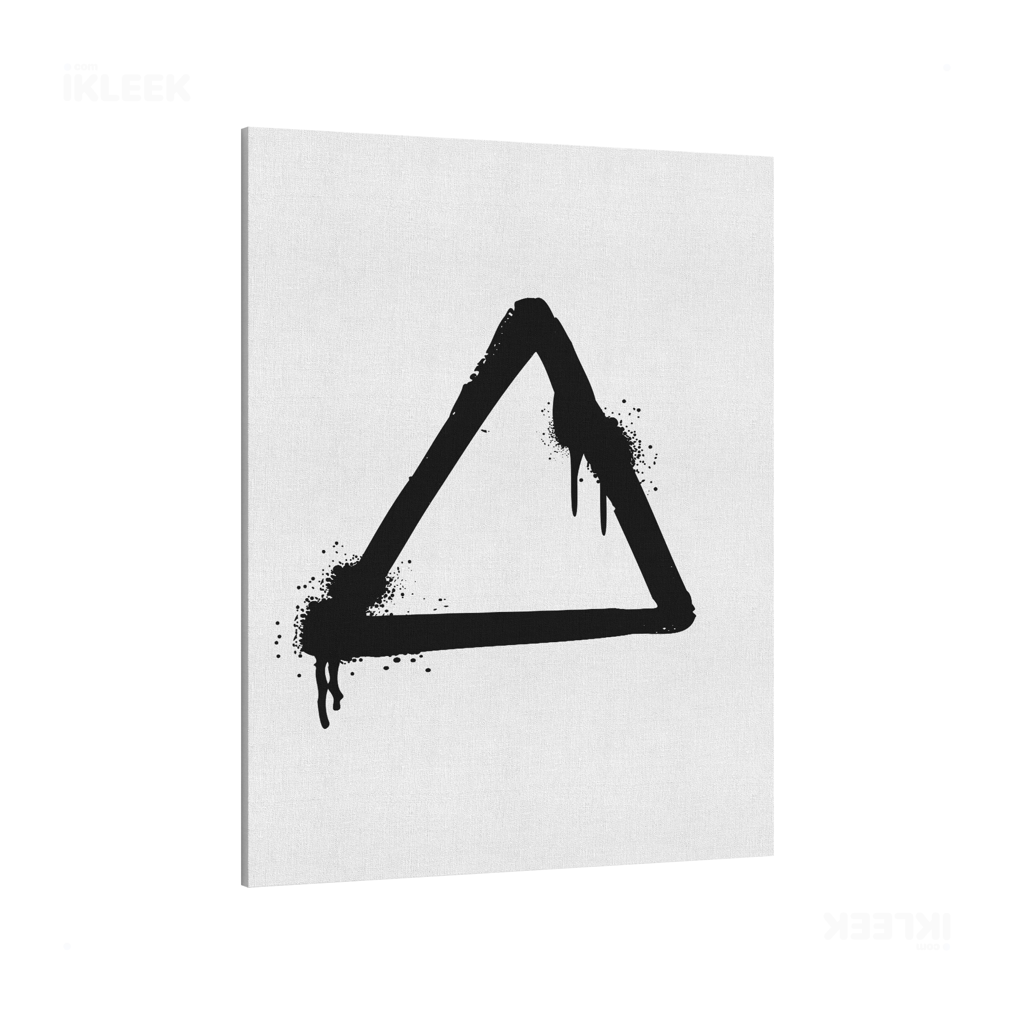 RisingTriangle Frameless Canvas 01