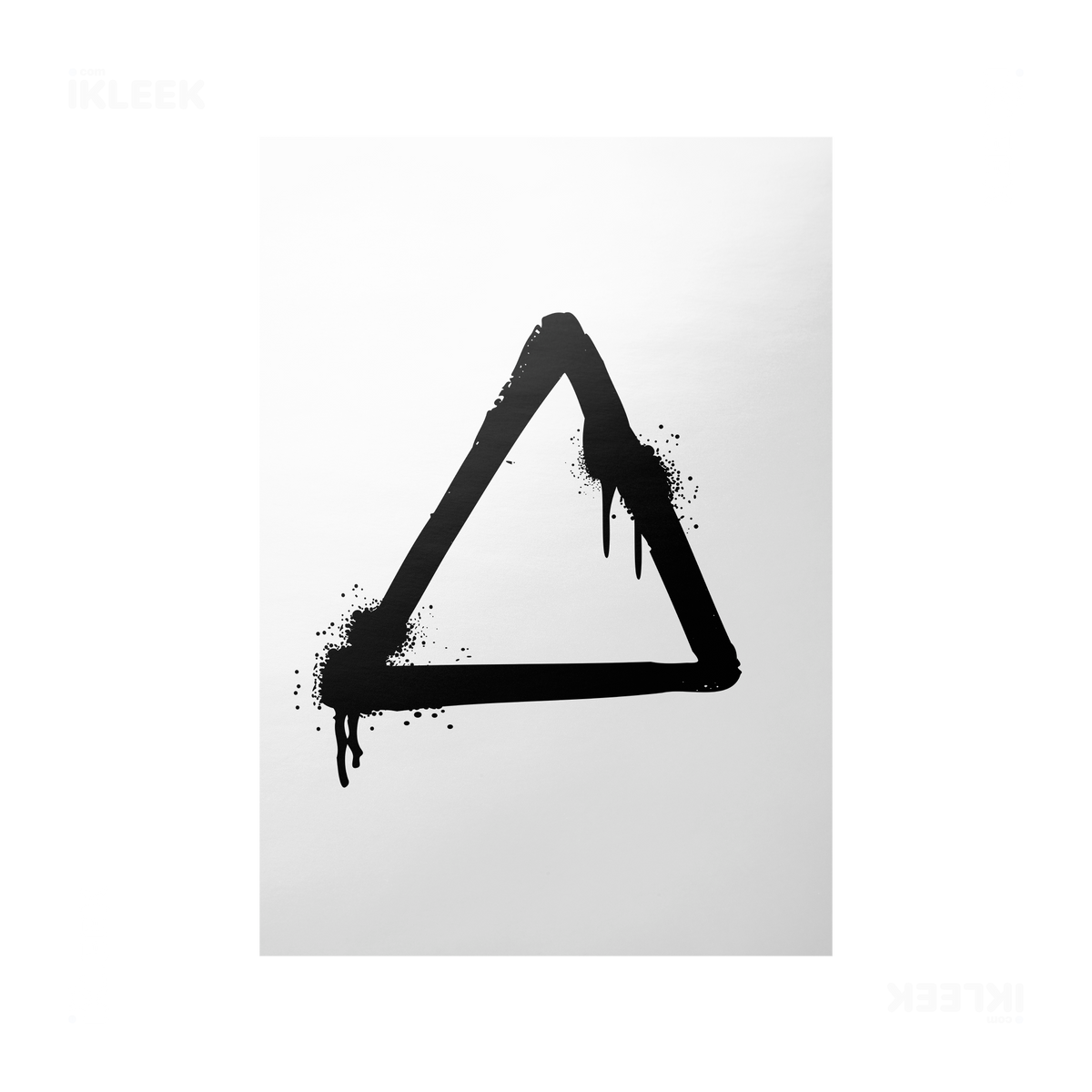 RisingTriangle Frameless Poster 01 Matte