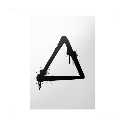 RisingTriangle Frameless Poster 01 Matte