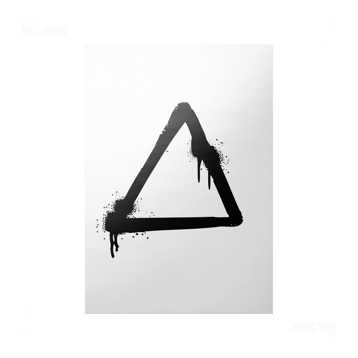 RisingTriangle Frameless Poster 01 Semi Glossy