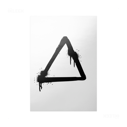 RisingTriangle Frameless Poster 01 Semi Glossy