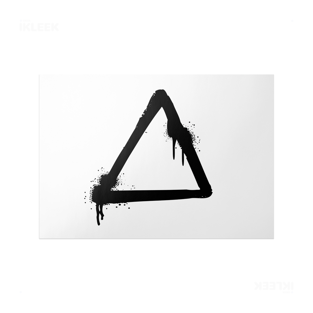 RisingTriangle Frameless Poster 03 Matte