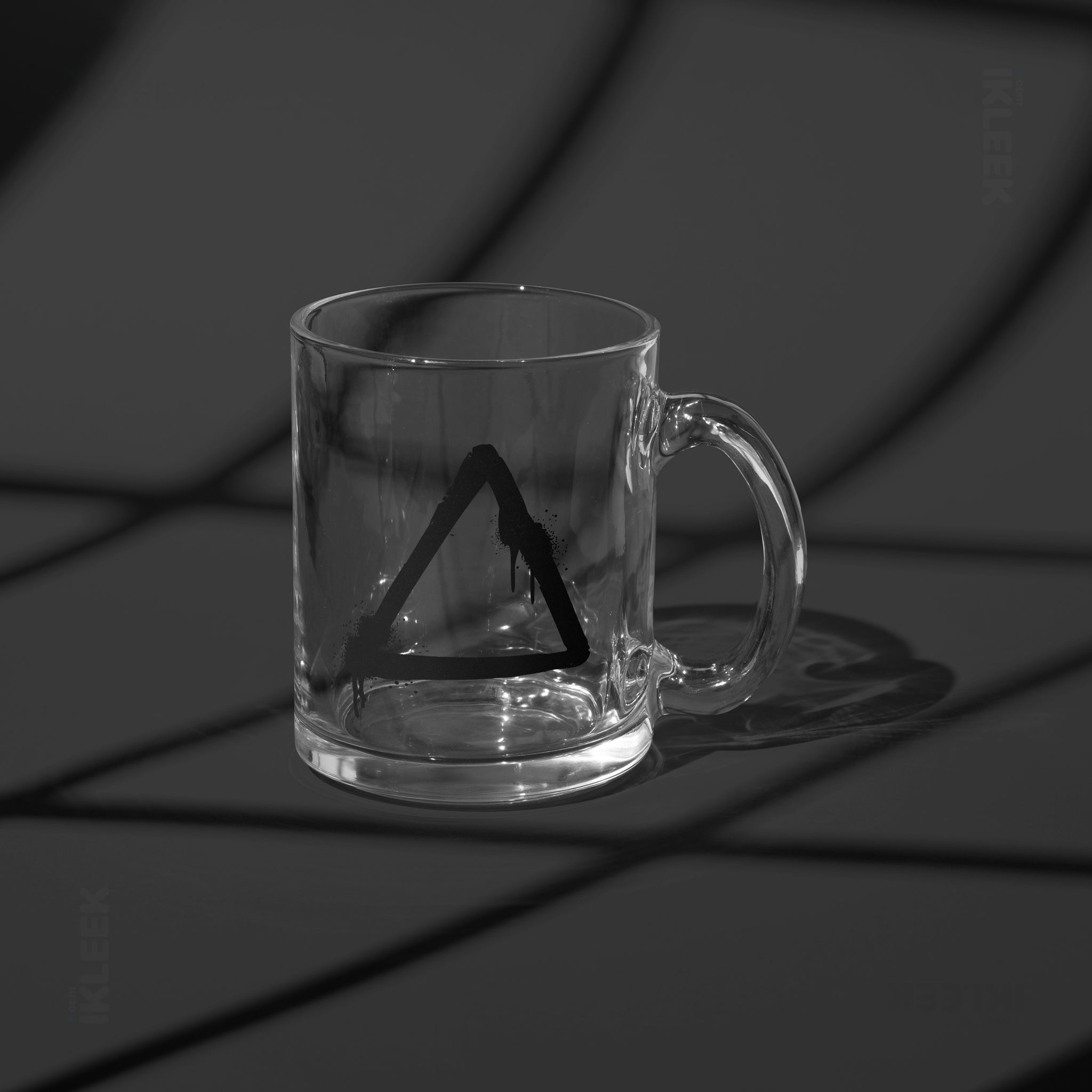 RisingTriangle Glass Mug 03