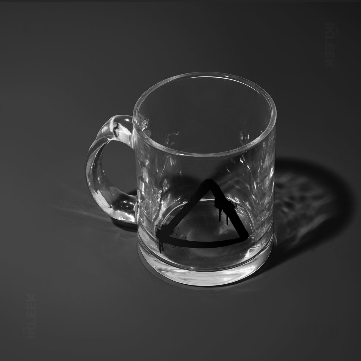 RisingTriangle Glass Mug 04