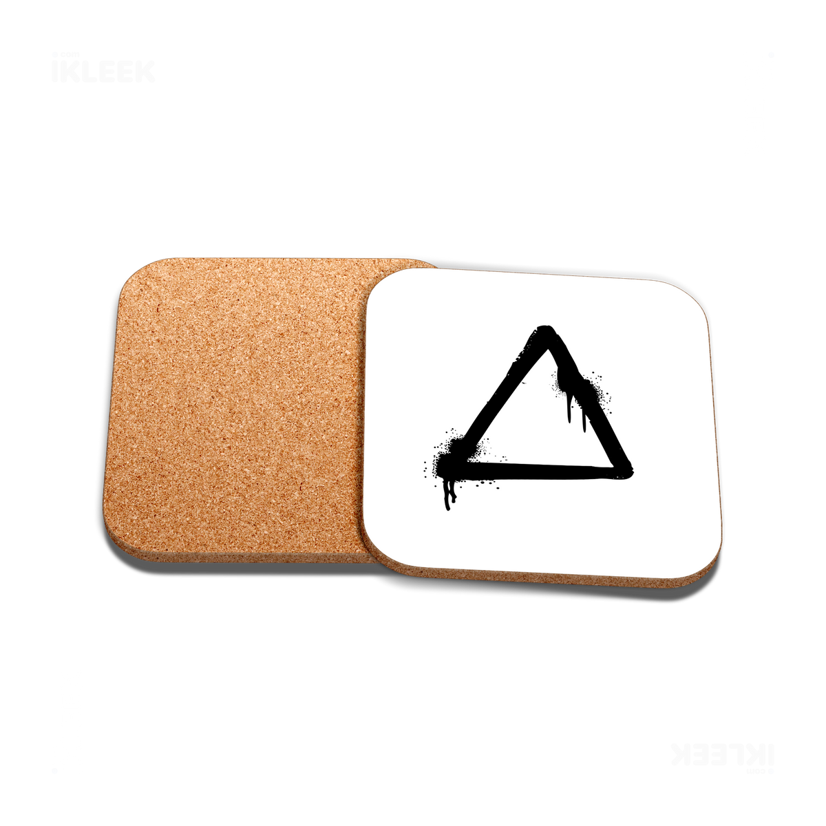 RisingTriangle High Gloss Coaster 05 Square