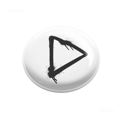 RisingTriangle Pin Buttons 03 Round