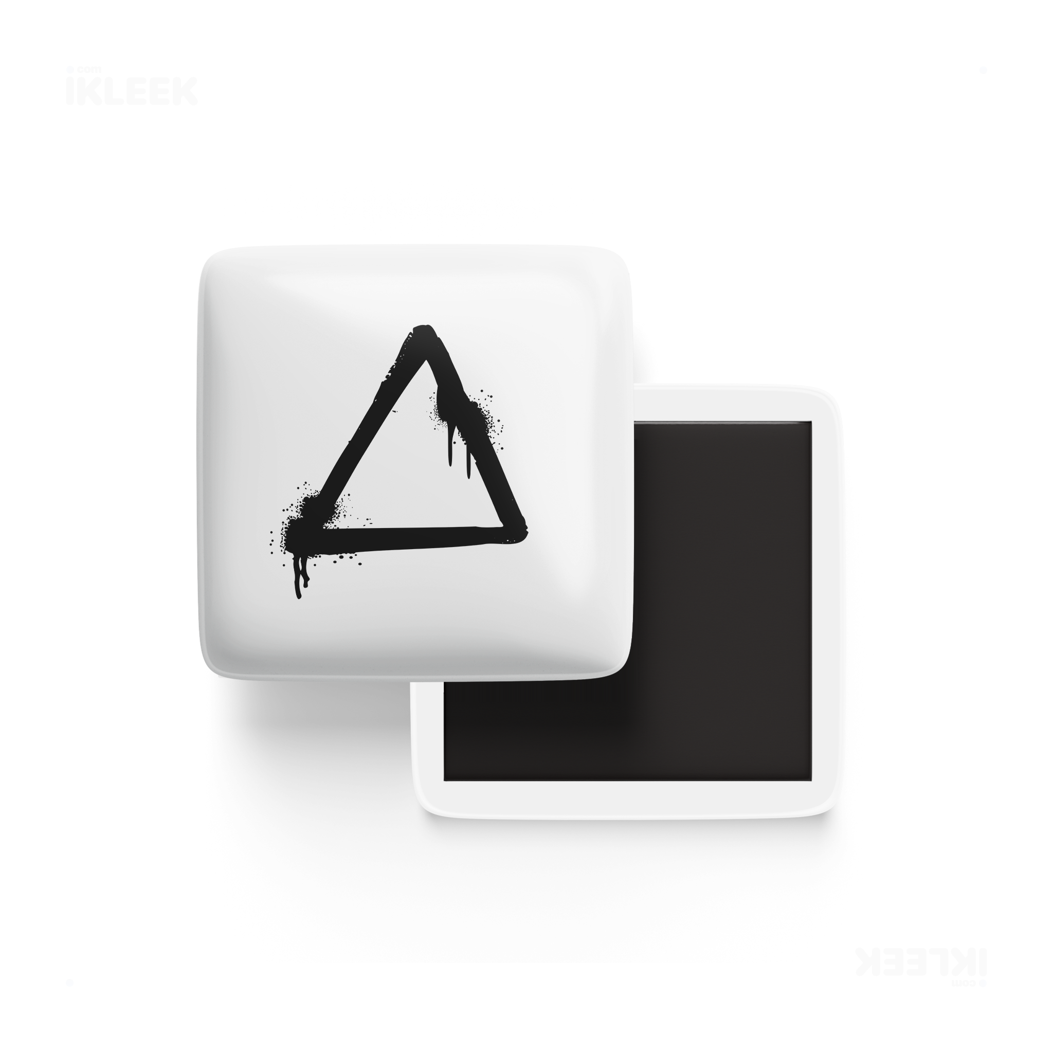 RisingTriangle Porcelain Magnet 01
