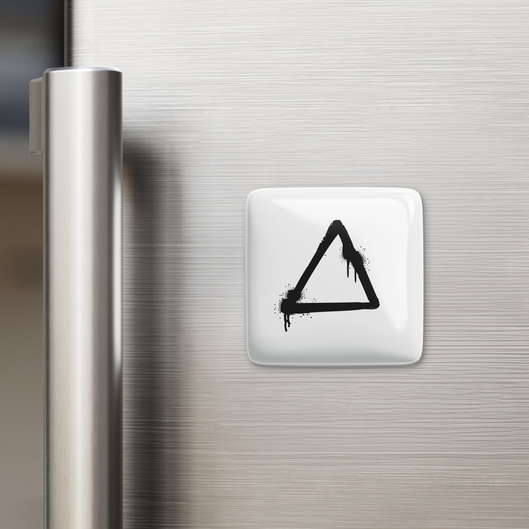 RisingTriangle Porcelain Magnet 02