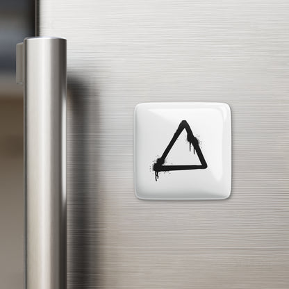 RisingTriangle Porcelain Magnet 02
