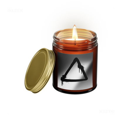 RisingTriangle Scented Candle 01 Amber
