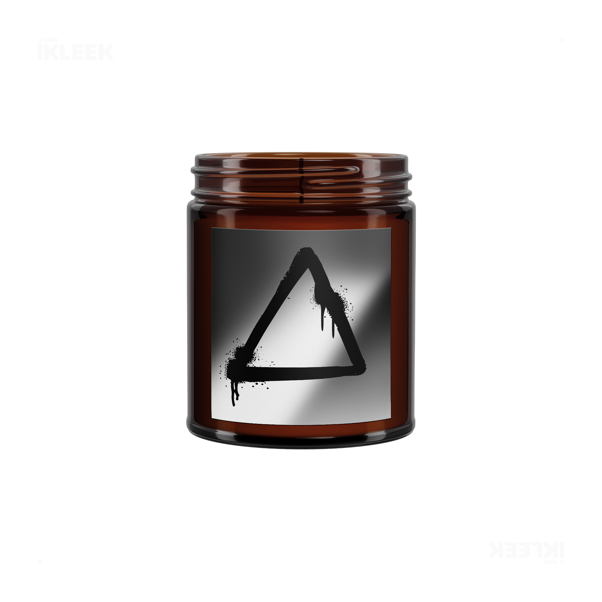 RisingTriangle Scented Candle 03 Amber