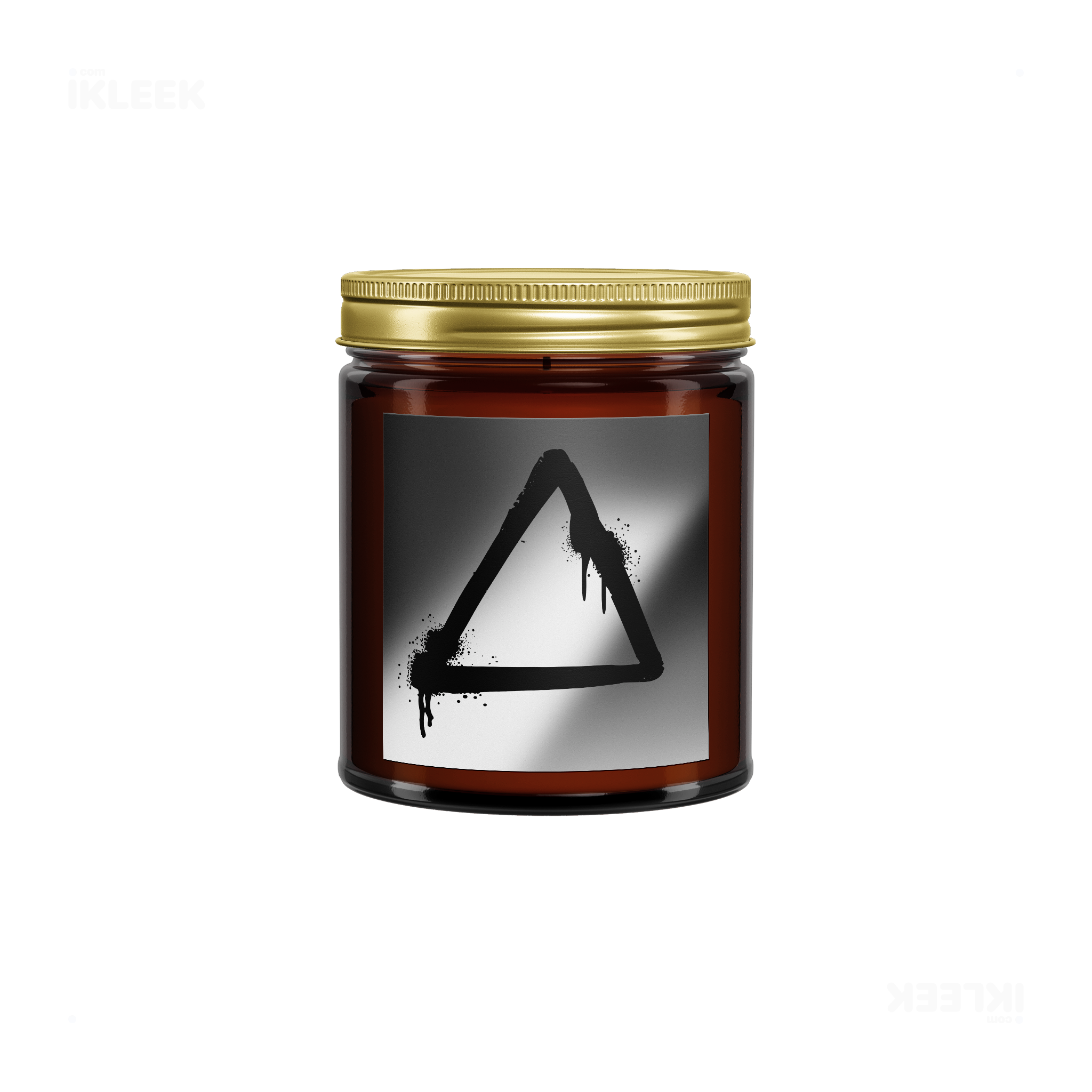 RisingTriangle Scented Candle 04 Amber