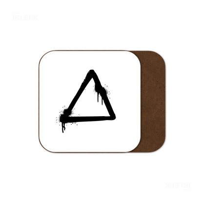 RisingTriangle Semi Glossy Coaster 01