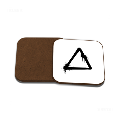 RisingTriangle Semi Glossy Coaster 05