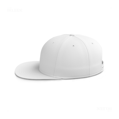 RisingTriangle Snapback Caps 03 White DTF