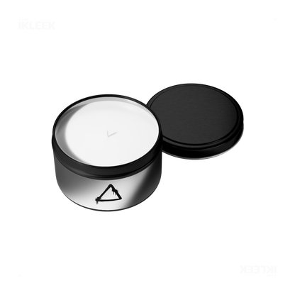 RisingTriangle Tin Candle 05 Black