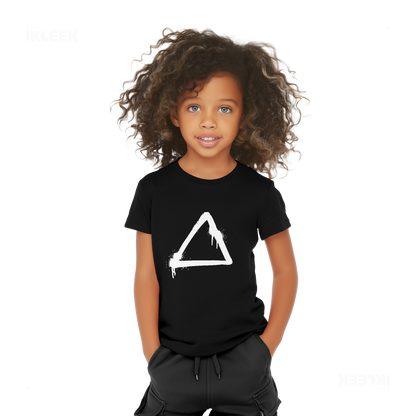 RisingTriangle Toddler T Shirt 04 Black