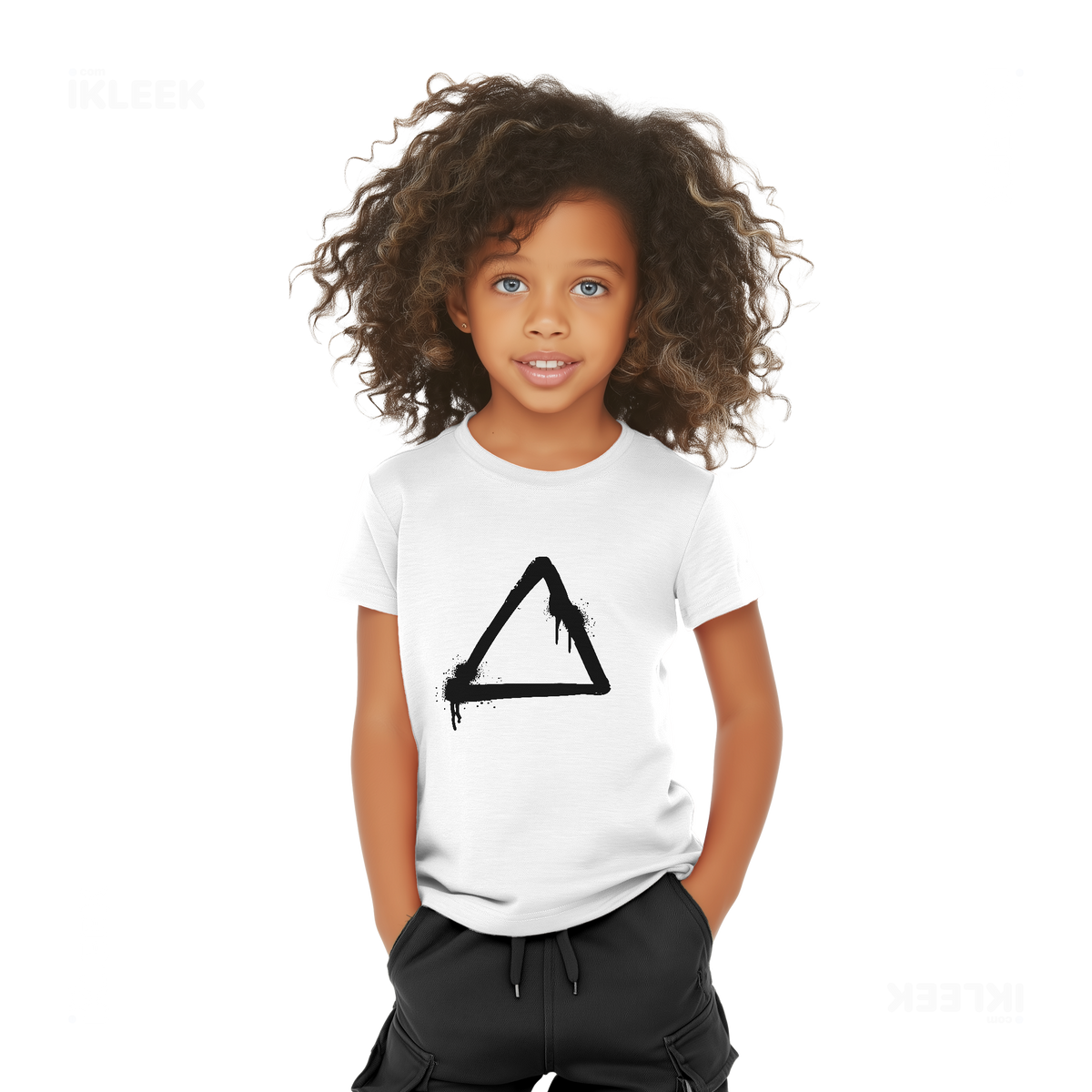 RisingTriangle Toddler T Shirt 04 White