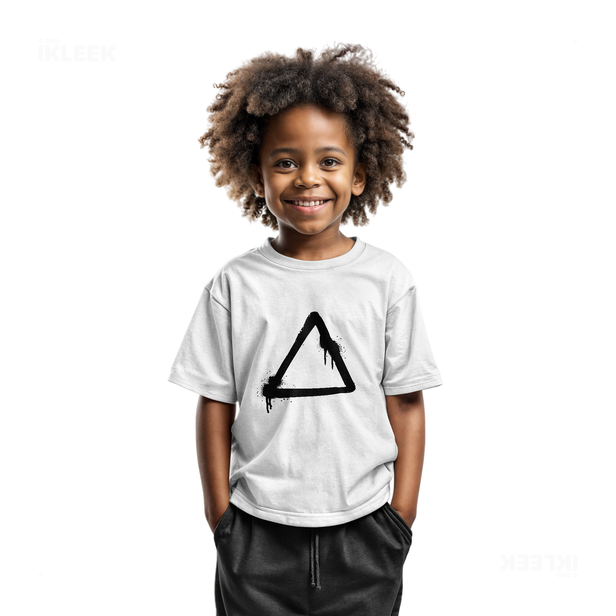 RisingTriangle Toddler T Shirt 05 White