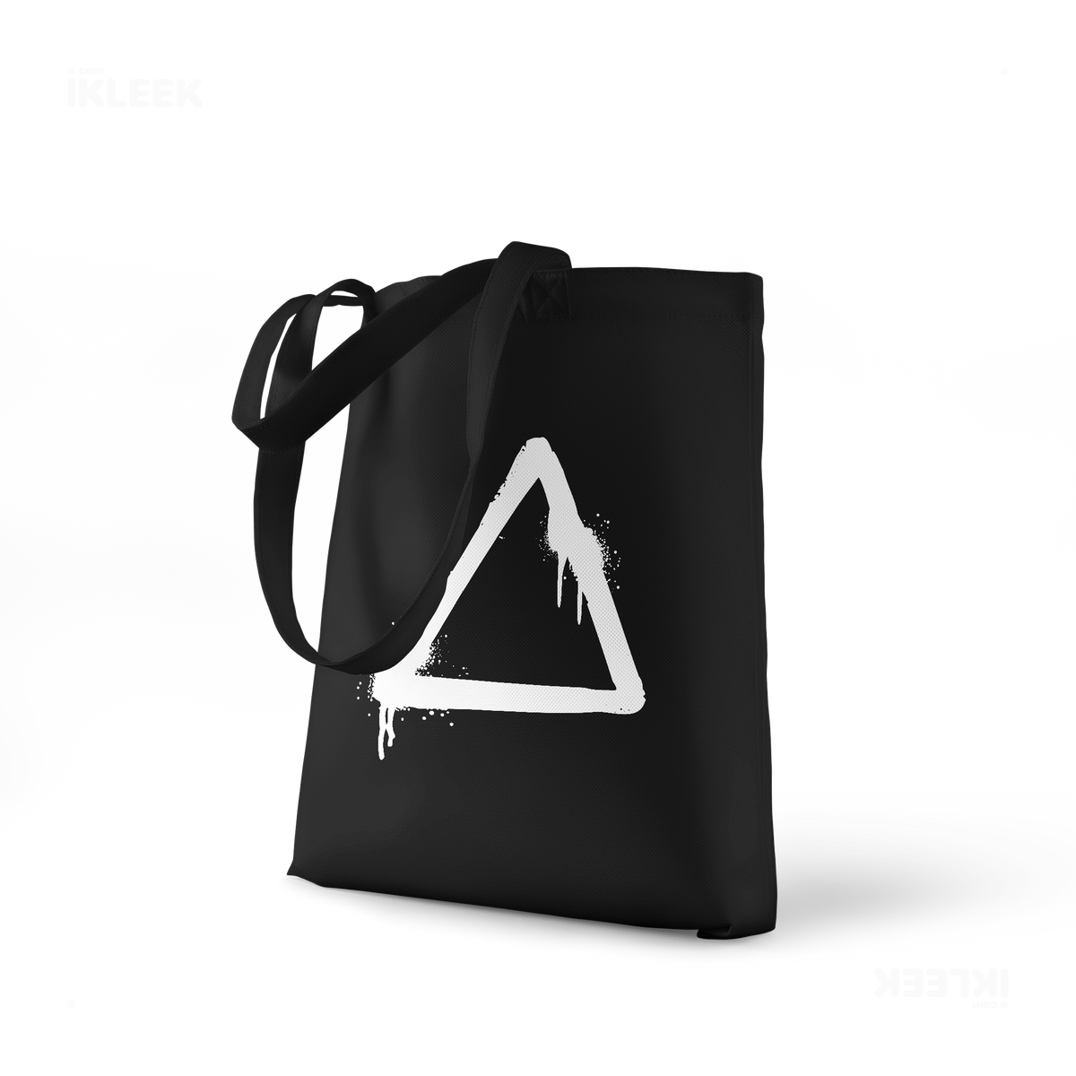 RisingTriangle Tote Bags 01 Black