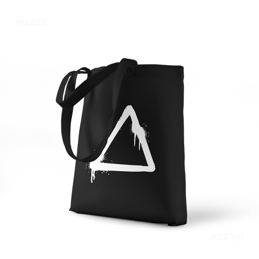 RisingTriangle Tote Bags 01 Black