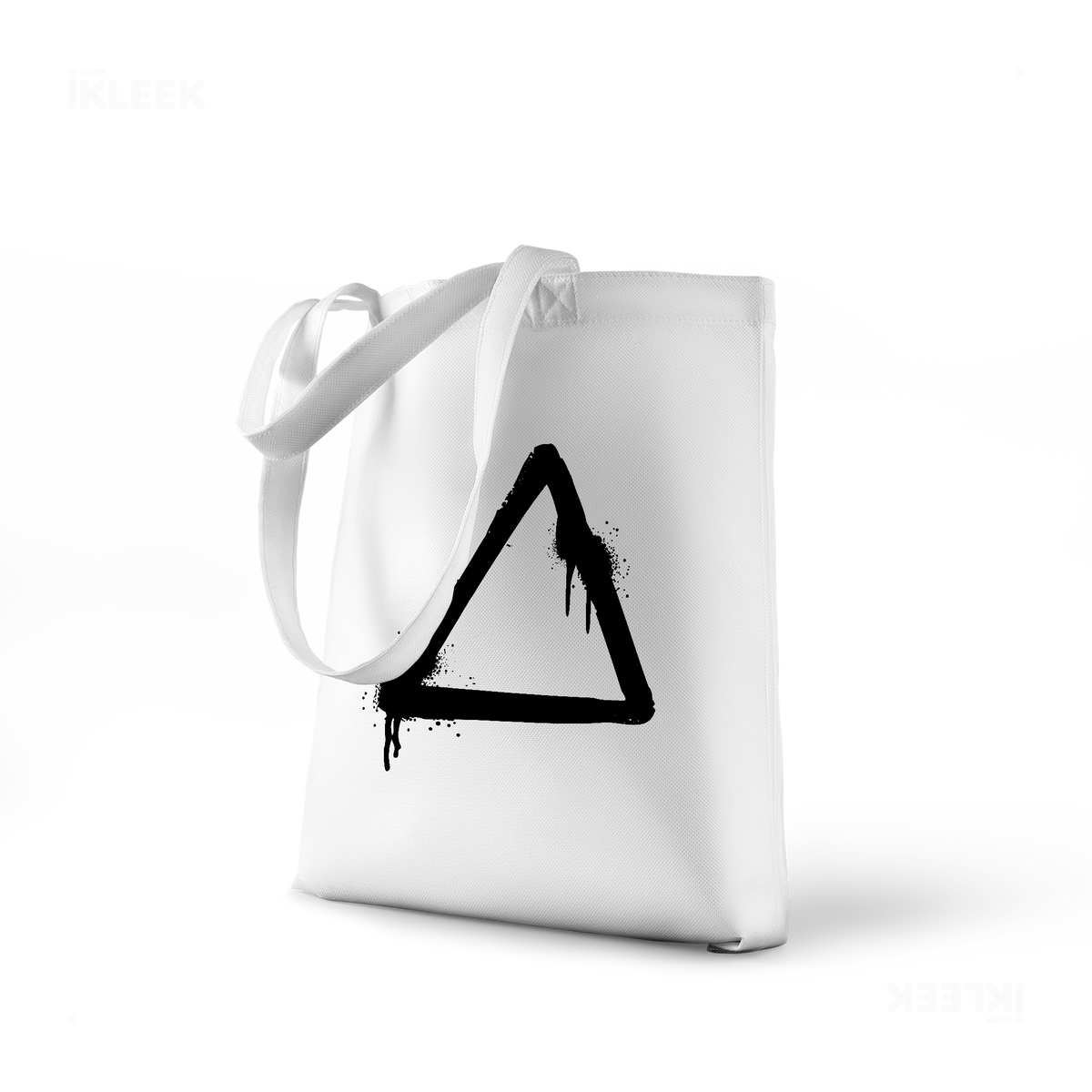 RisingTriangle Tote Bags 01 White