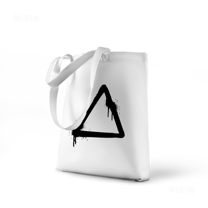 RisingTriangle Tote Bags 01 White