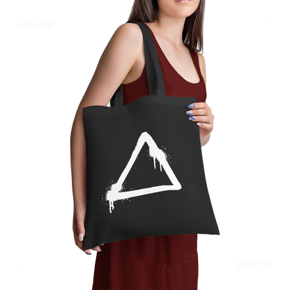 RisingTriangle Tote Bags 02 Black