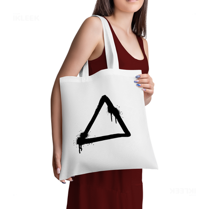 RisingTriangle Tote Bags 02 White