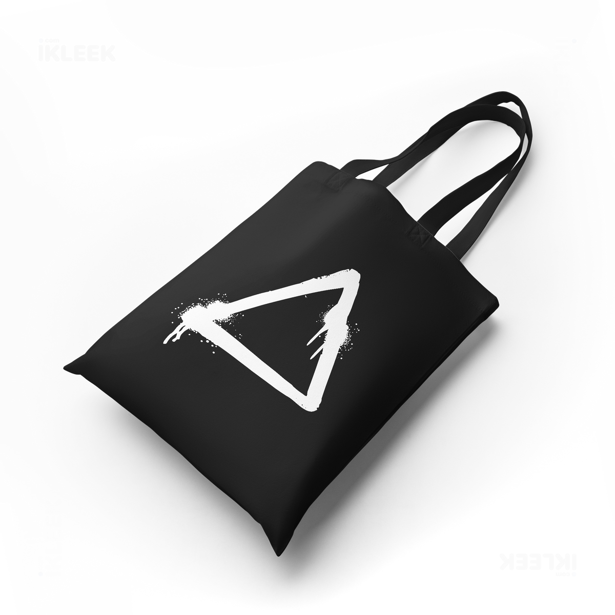 RisingTriangle Tote Bags 04 Black