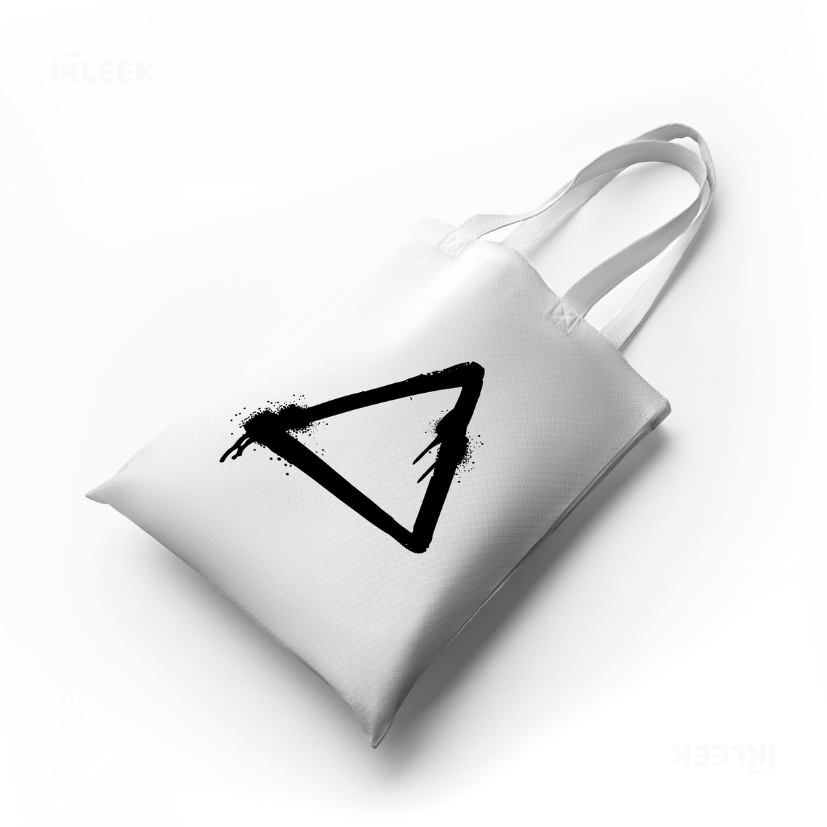 RisingTriangle Tote Bags 04 White