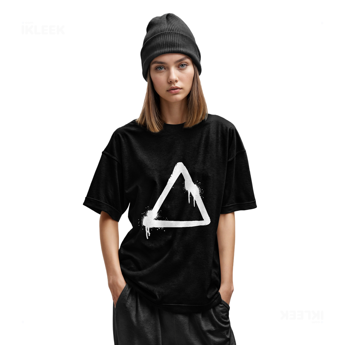 RisingTriangle Youth T Shirt 02 Black