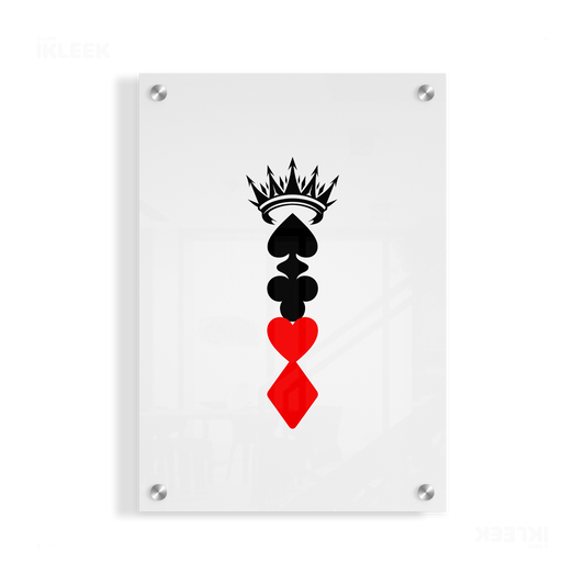 RoyalSuitStack Acrylic Print 01